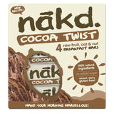 Nakd Cocoa Twist Breakfast Bar 4 x 30g Multi-Pack