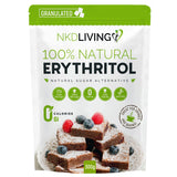 NKD LIVING 100% Natural Erythritol Natural Sugar Alternative 300g (Granulated)