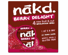 Nakd Berry Delight Bar 4 x 35g Multi-Pack