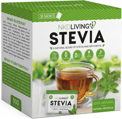 NKD LIVING Stevia & Erythritol Sachets 50's