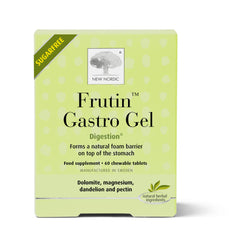 New Nordic Frutin Gastro Gel 60 Chewable Tablets