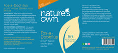Nature's Own Fos-a-Dophilus 60's