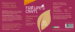 Nature's Own Magnesium Citrate 90's