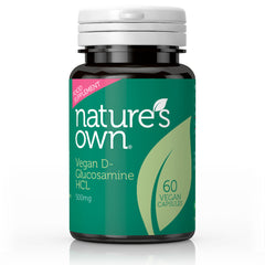 Nature's Own Vegan D Glucosamine HCL 500mg 60's