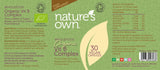 Nature's Own Wholefood Organic Vit B Complex 30's