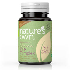 Nature's Own Wholefood Organic Vit B Complex 30's