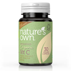 Nature's Own Wholefood Organic Vit C 30's