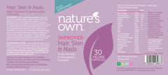 Nature's Own Hair, Skin & Nails 30's