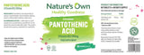 Nature's Own Pantothenic Acid (Vitamin B5) 100mg 60's