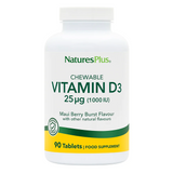 Nature's Plus Adult's Chewable Vitamin D3 1000iu 90's