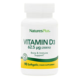Nature's Plus Vitamin D3 2500iu 90's