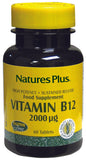 Nature's Plus Vitamin B12 2000ug 60's