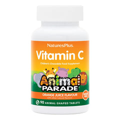 Nature's Plus Vitamin C Animal Parade Orange Juice Flavour 90's (Sugar Free)