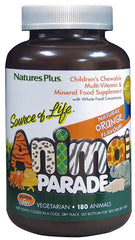 Nature's Plus Animal Parade Natural Orange Flavour 180's