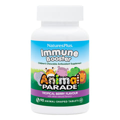 Nature's Plus Immune Booster Animal Parade Tropical Berry Flavour 90's