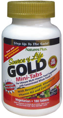 Nature's Plus Source of Life GOLD Mini-Tabs 180's