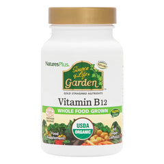 Nature's Plus Source of Life Garden Certified Organic Vitamin B12 60's