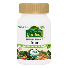 Nature's Plus Source of Life Garden Certified Organic Iron 30's