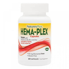 Nature's Plus Hema-Plex Capsules 60's