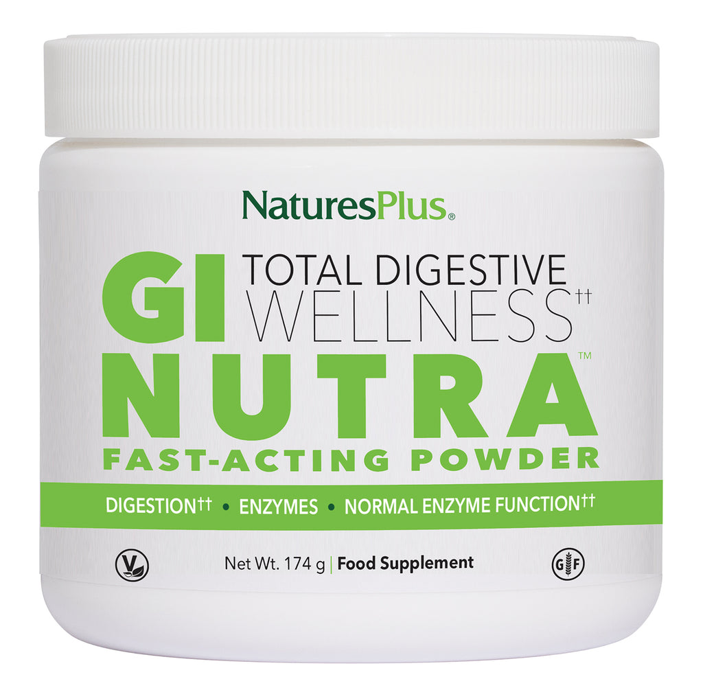 Nature's Plus GI Nutra Total Digestive Wellness Powder 174g