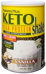 Nature's Plus Keto High Protein Shake Vanilla 363g