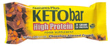 Nature's Plus KETObar High Protein Chocolate Almond Crunch 60g CASE OF 12