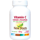 New Roots Herbal Vitamin C Calcium-L-Ascorbate Crystals 150g