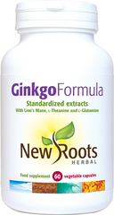 New Roots Herbal Ginkgo Formula 60's