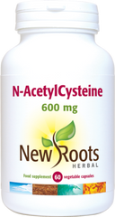 New Roots Herbal N-AcetylCysteine 600mg 60's