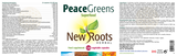 New Roots Herbal Peace Greens 120's