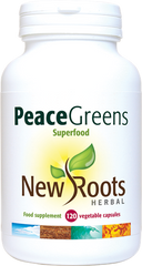 New Roots Herbal Peace Greens 120's