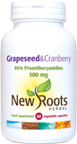 New Roots Herbal Grapeseed & Cranberry 60's