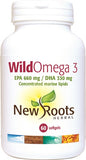 New Roots Herbal Wild Omega-3 60's