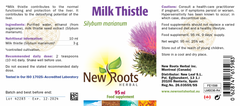 New Roots Herbal Milk Thistle 95ml
