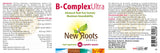 New Roots Herbal B-Complex Ultra 60's