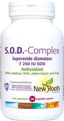 New Roots Herbal S.O.D. Complex Superoxide Dismutase 30's