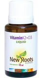 New Roots Herbal Vitamin K2 + D3 15ml