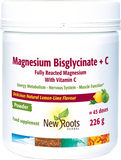 New Roots Herbal Magnesium Bisglycinate + C 226g