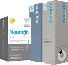 Nourkrin Man Value Pack 180's + Shampoo & Conditioner