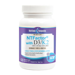 Nutritional Therapeutics NT Factor with D3/K2 Vanilla Chewables 30's