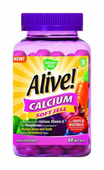 Nature's Way Alive! Calcium Gummies 60's
