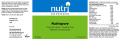 Nutri Advanced Nutrispore 120's