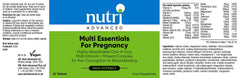 Nutri Advanced Multi Essentials for Pregnancy 30's