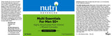 Nutri Advanced Multi Essentials For Men 50+ 60's