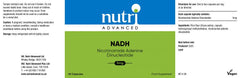 Nutri Advanced NADH 5mg 60's