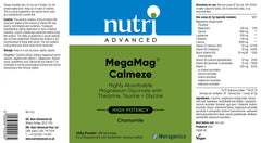 Nutri Advanced MegaMag Calmeze Chamomile 262g