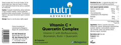 Nutri Advanced Vitamin C + Quercetin Complex 90's