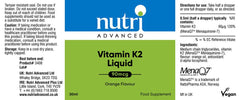 Nutri Advanced Vitamin K2 Liquid 30ml