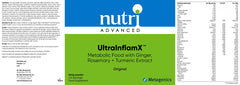 Nutri Advanced UltraInflamX Original 644g (14 servings)