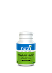 Nutri Advanced Vitamin B12 + Folate 60's